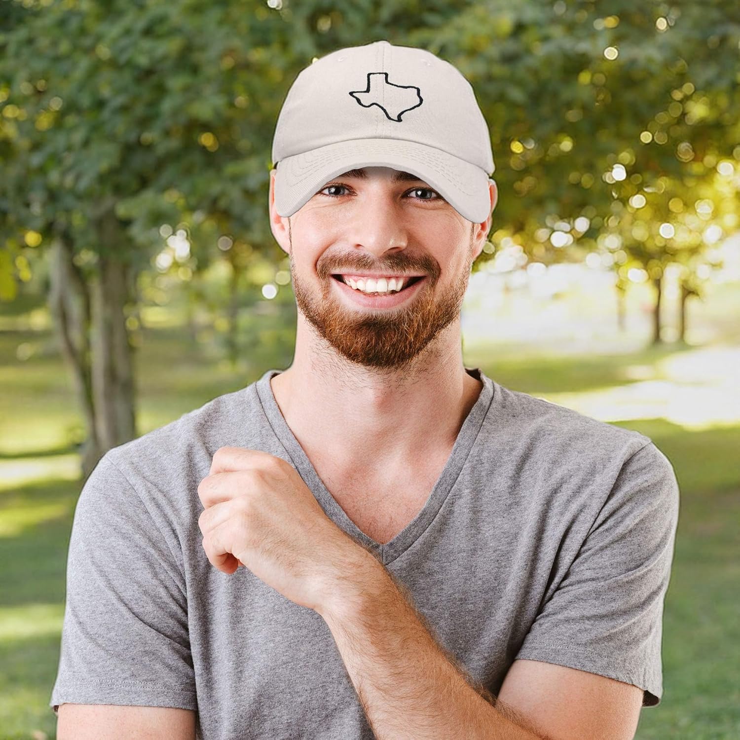 DALIX Texas State Embroidered Dad Hat Cotton Baseball Cap Women - Image 8