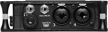 Sound Devices MixPre-6 II Portable 32-Bit Float Multichannel Audio Recorder/Mixer, and USB Audio Interface