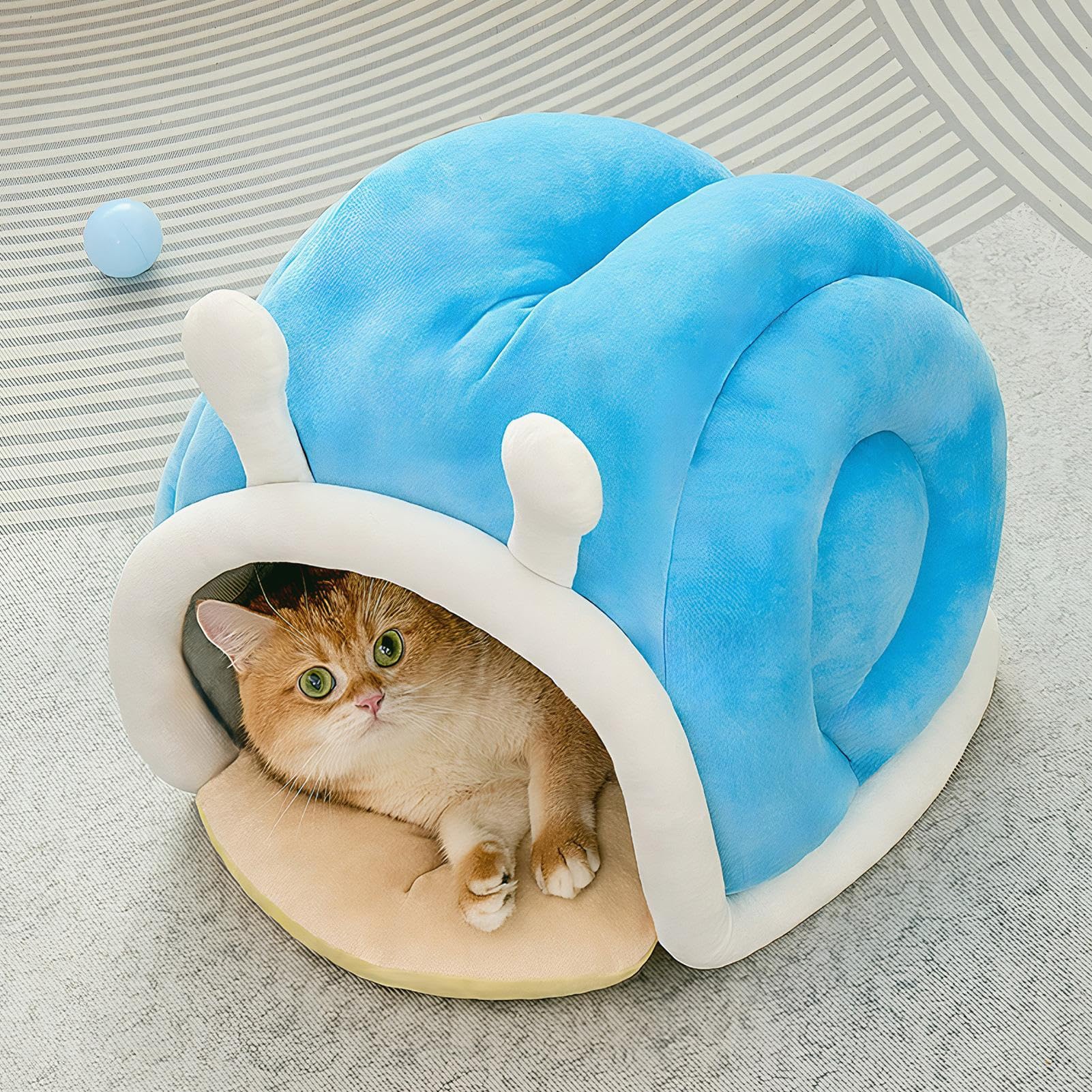 Cuccia Per Gatti Chiusa Caldo Chiuso Comodo Per Animali Domestici | Cuccia Per Gatti Coperta Per Interno Esterno Viaggio Auto Campeggio Sedia Divano Stanza Rifugio