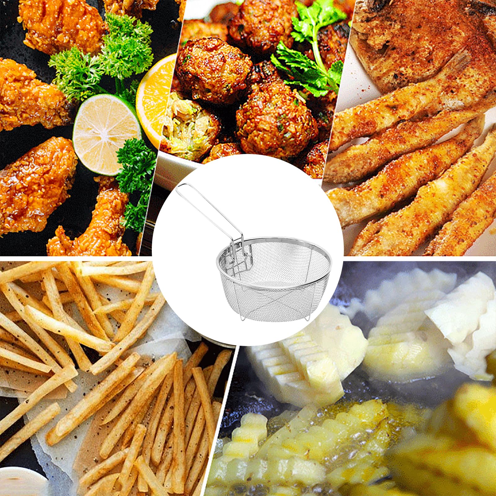 Amazon | 湯切り ざる ステンレス ストレーナー こし器 麺湯切り