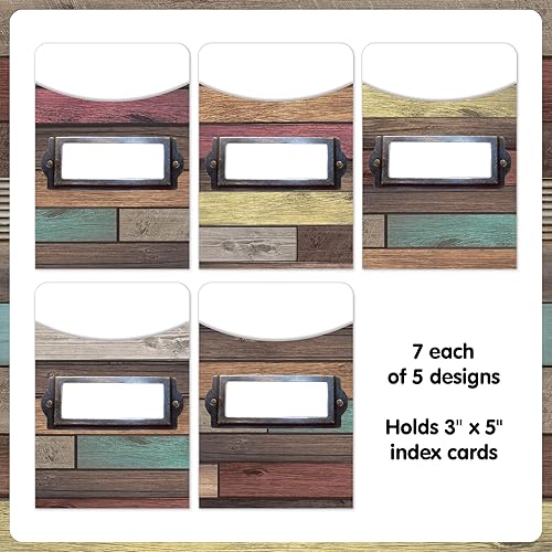 Miniatura 4 de Teacher Created Resources Home Sweet Classroom - Bolsillos para biblioteca, paquete múltiple (TCR8827)