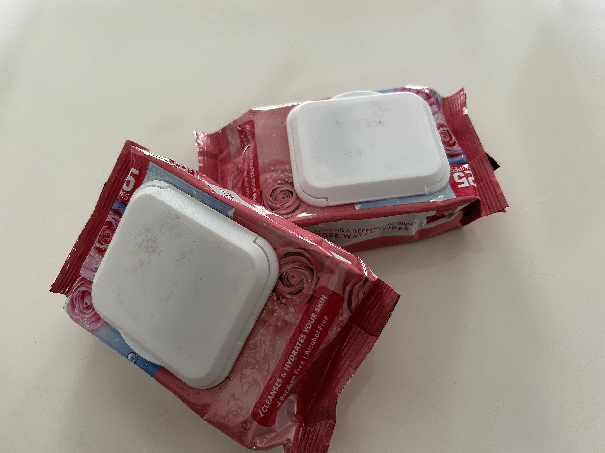 Cleansing & Makeup Remover Wipes Wet Wipes for Face Moisturizing For Dry Skin Pack of 2(Rose Flavor)-image-27