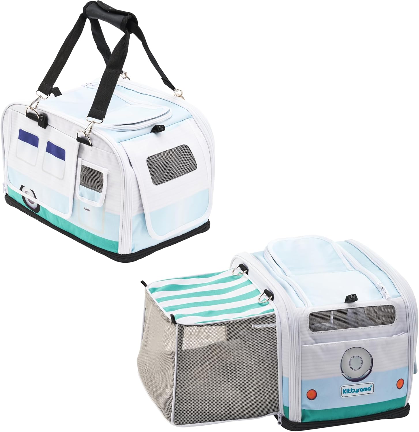 Versatile 2-in-1 Cat Carrier & Hideaway – Vet-Approved Travel Home
