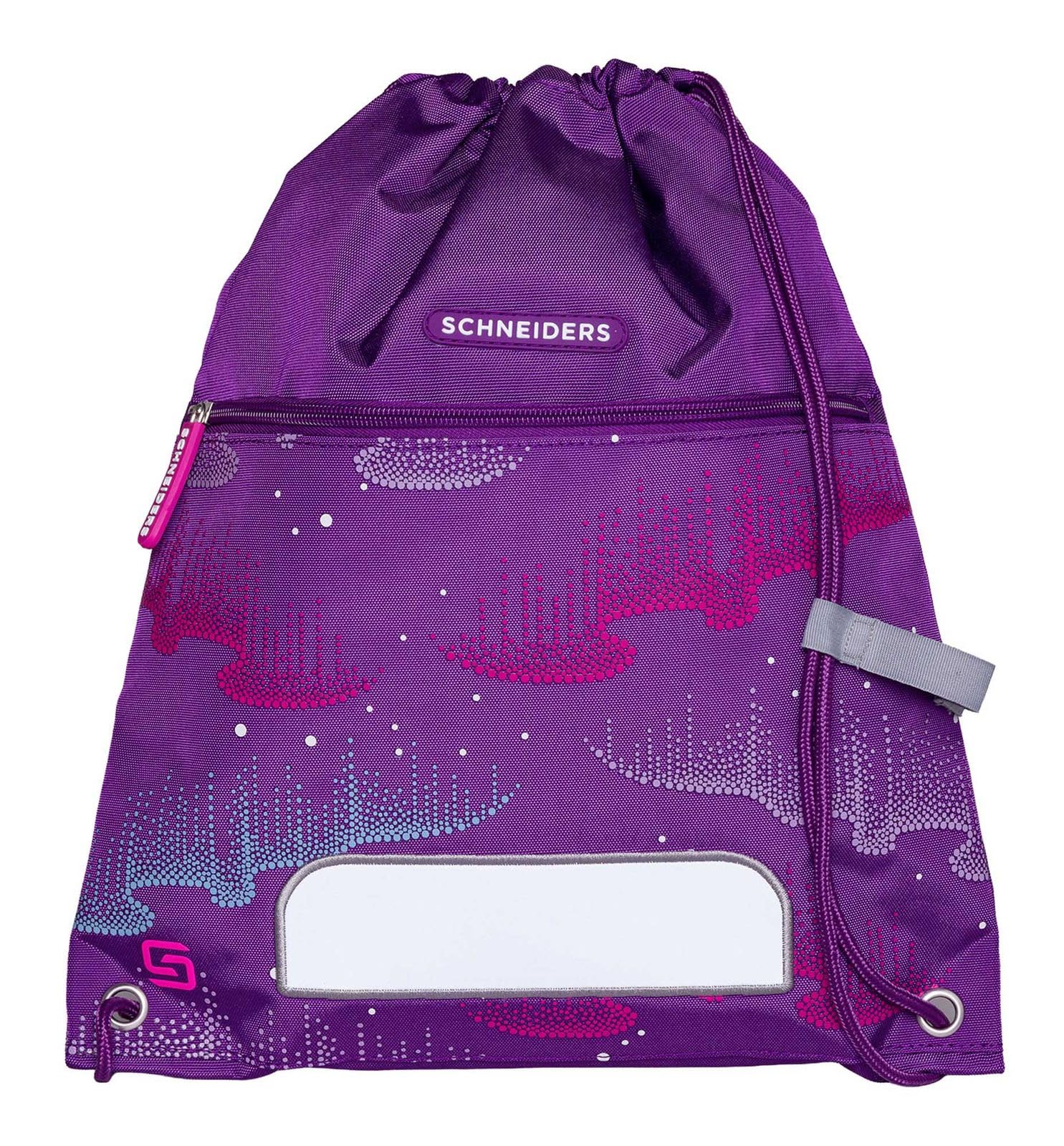Schneiders Schulranzen Ergolite Set 9-teilig Wavy Dots violett