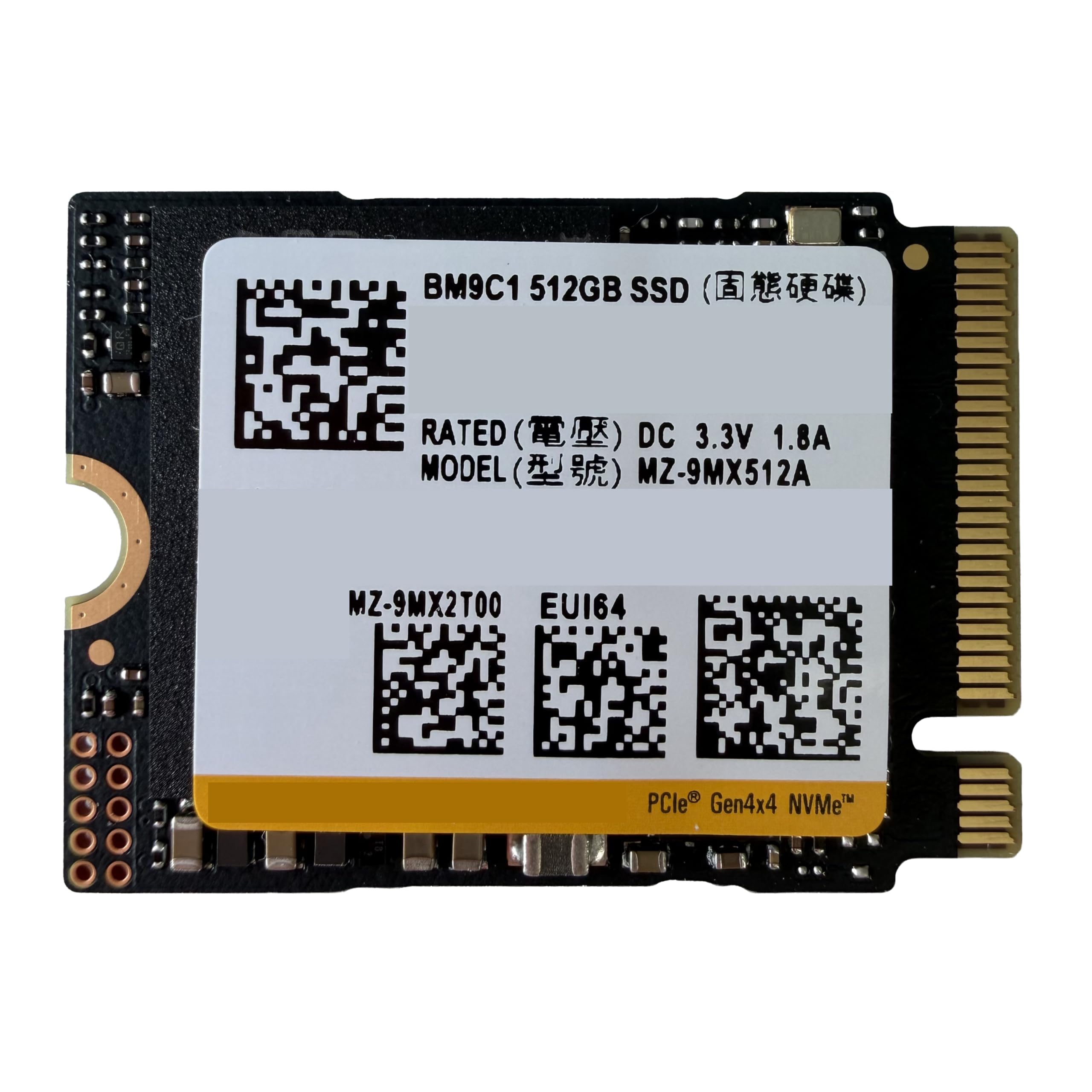Amazon.com: BM9C1 512GB SSD M.2 2230 1.181 in NVMe PCIe 4.0 Gen4