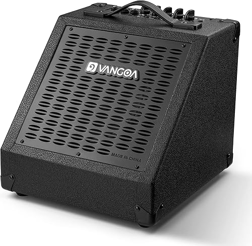 Miniatura 6 de Vangoa Advanced - Juego de guitarra de 12 cuerdas de tamaño completo con amplificador de tambor eléctrico de 40 W