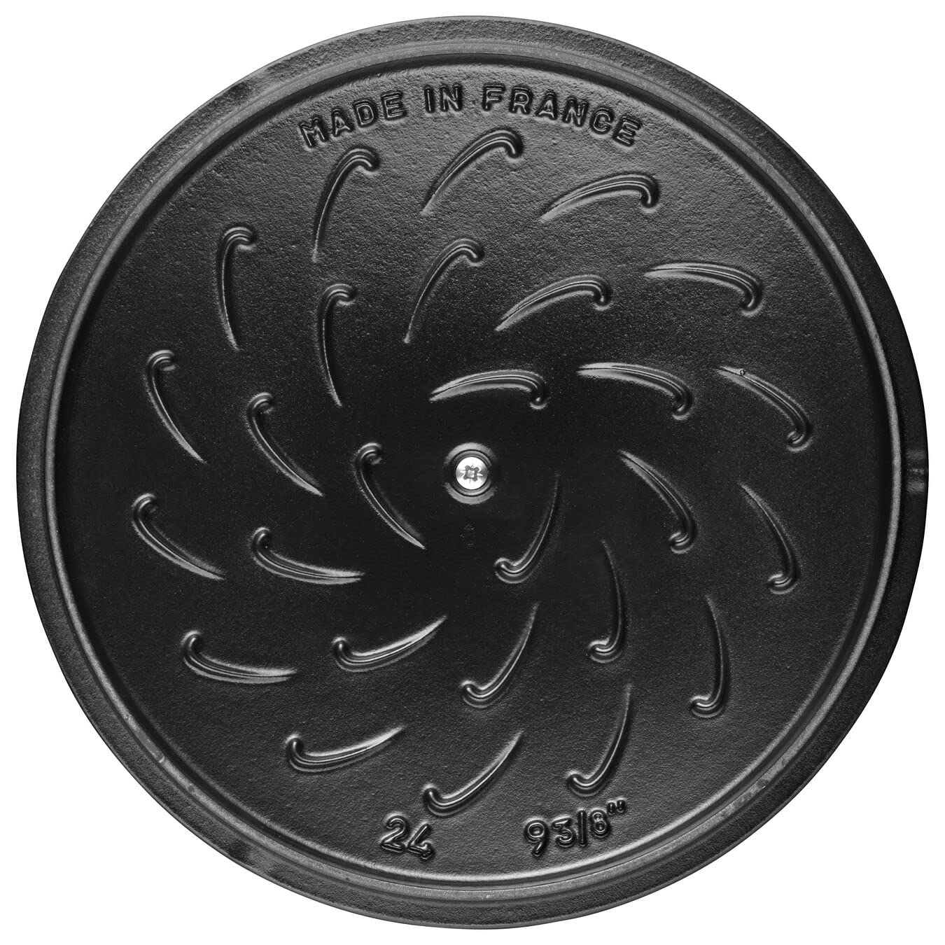 STAUB Four rond en fonte Rouge grenadine 24 cm