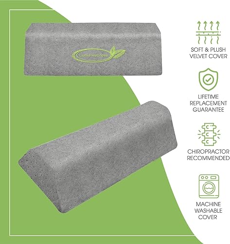 Miniatura 8 de Estirador de cuello de cuña de tracción cervical para aliviar el dolor de cuello y estiramiento lumbar de espalda para aliviar el dolor de espalda