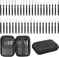 Vista 12 de Kit de herramientas de extracción de terminales, 44 piezas, herramienta de desfilado, conector eléctrico, kit de herramientas de extracción