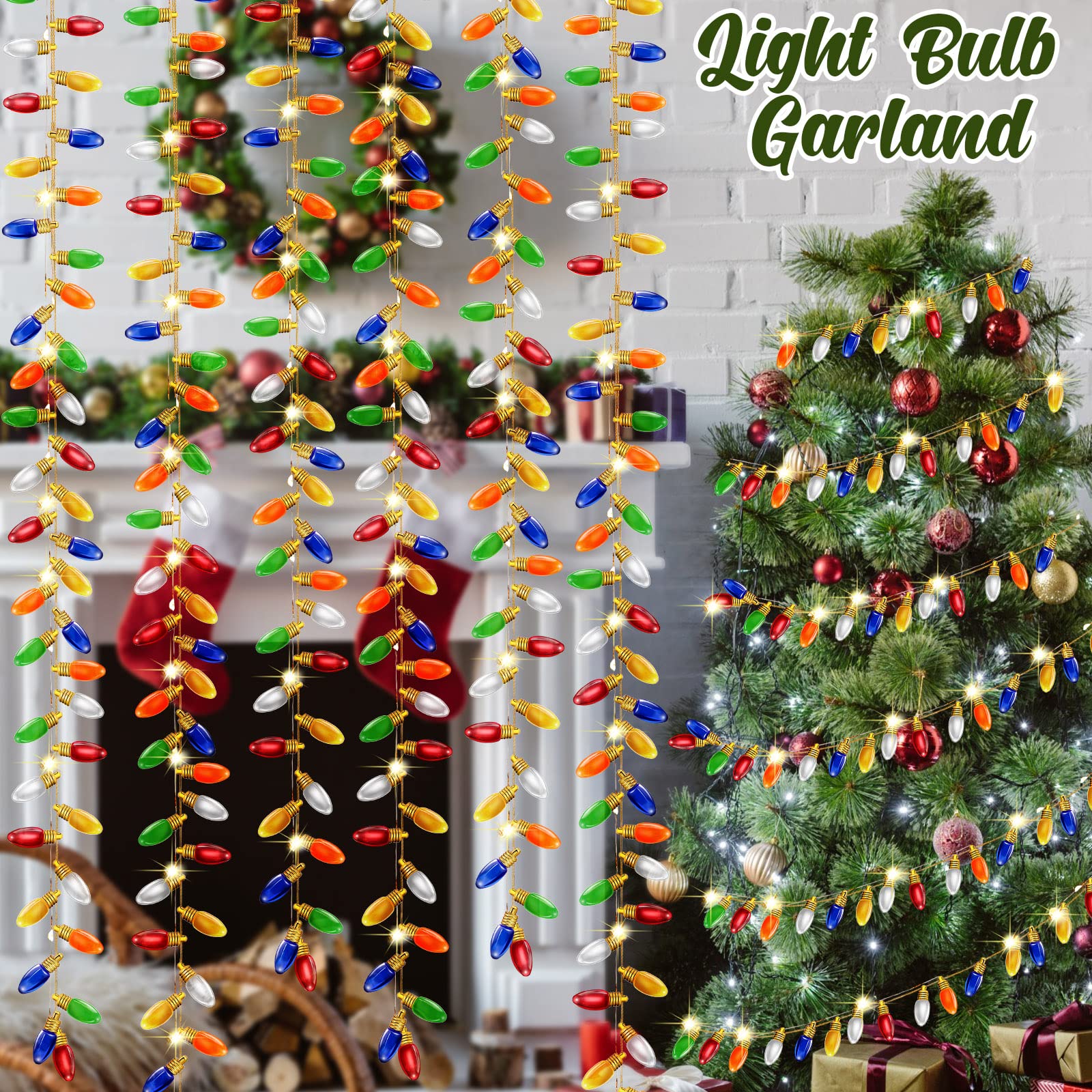 Christmas Light Bulb Wallpaper Colorful Christmas Light Bulb Tree New