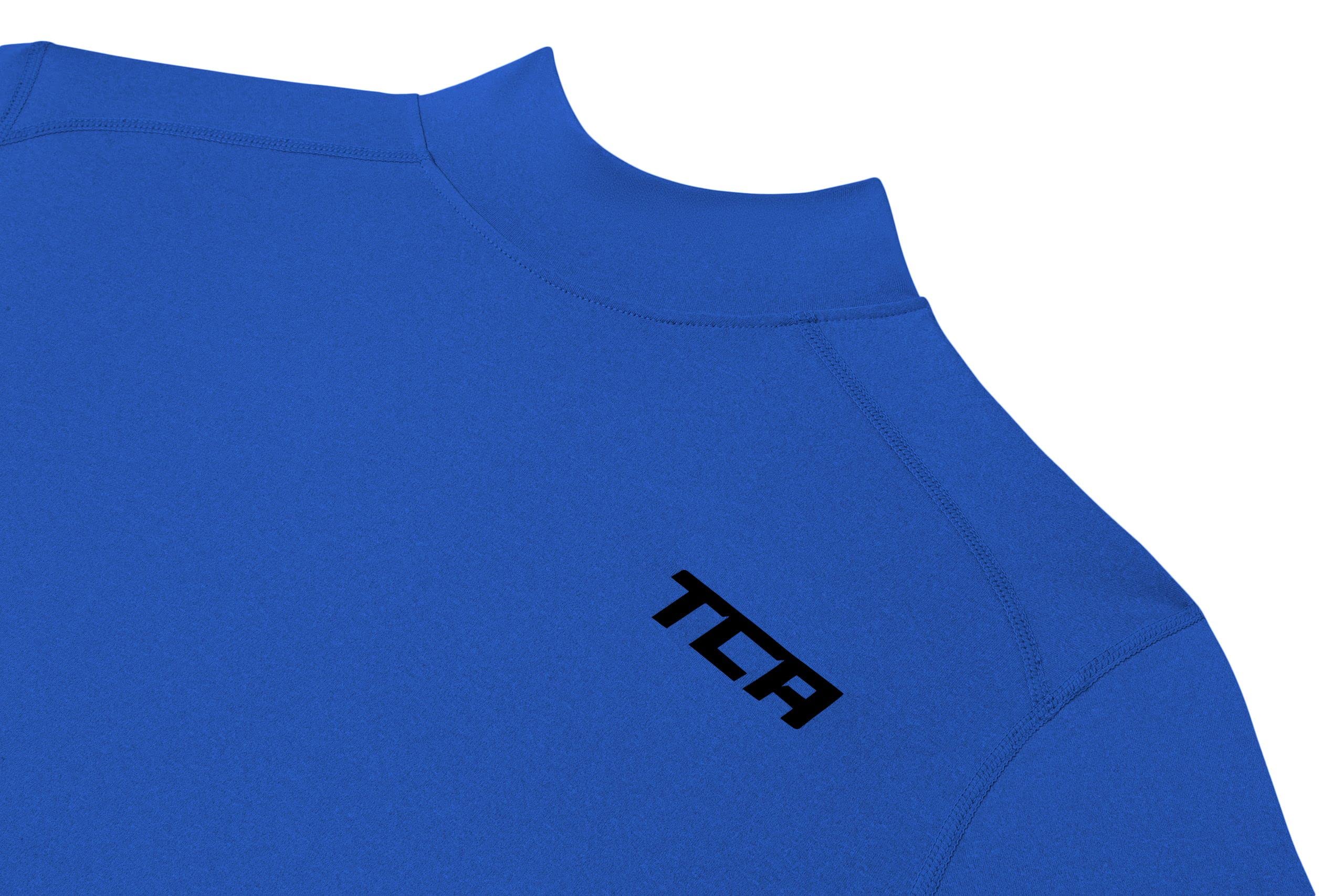 TCA PRO Performance Uomo Maglia Collo Alto a Maniche Lunghe