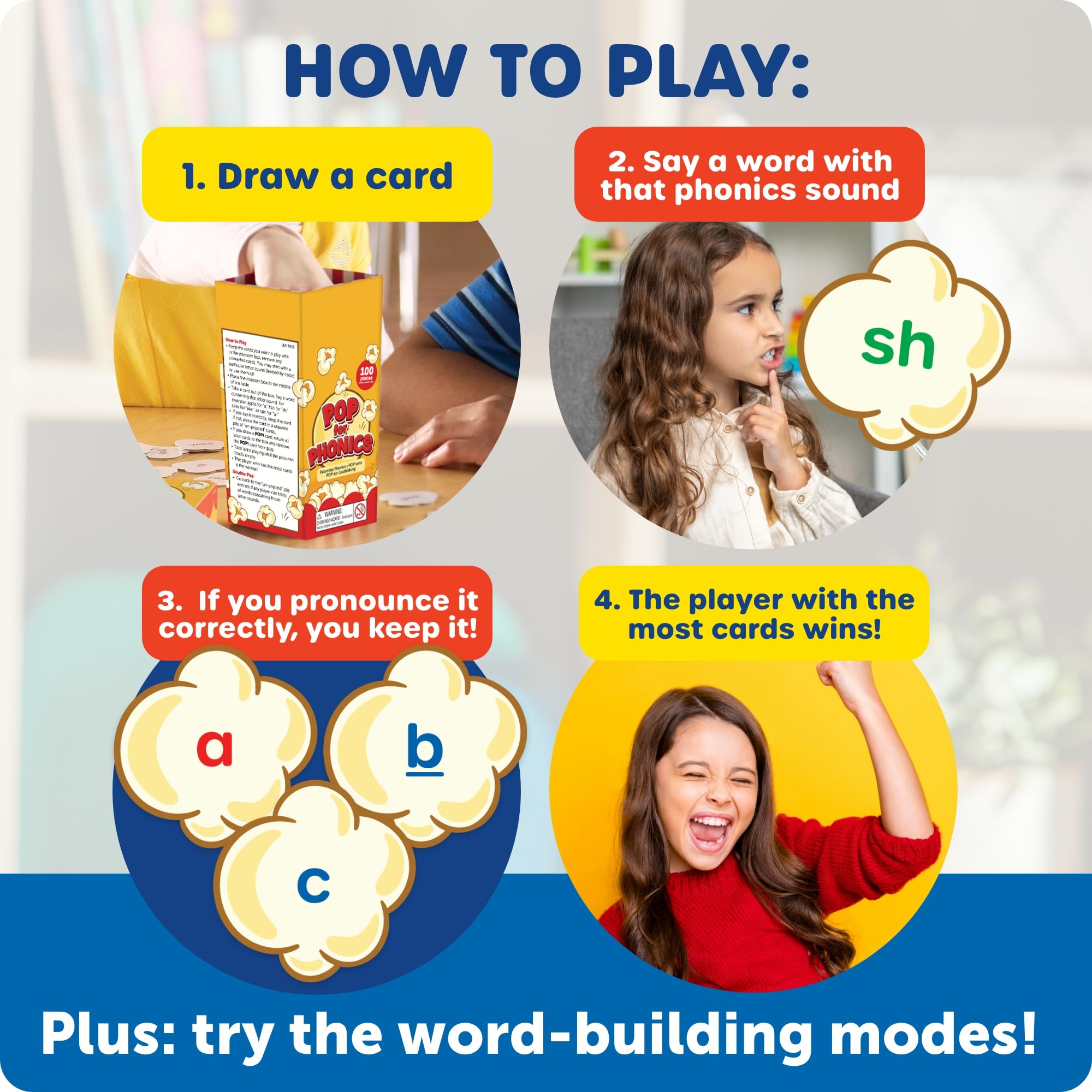 Learning Resources POP for Phonics - Language Development, Spelling, Ages 5+ - 3