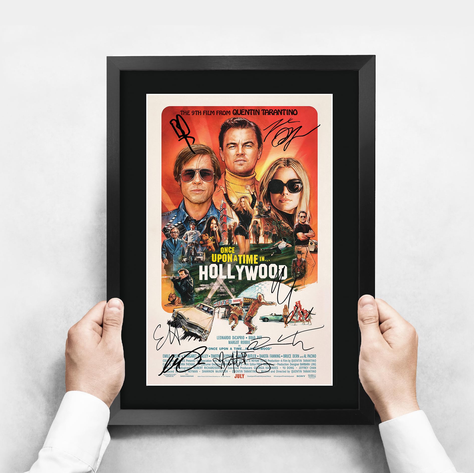 Amazon.com: HWC Trading Once Upon a Time in Hollywood The Cast