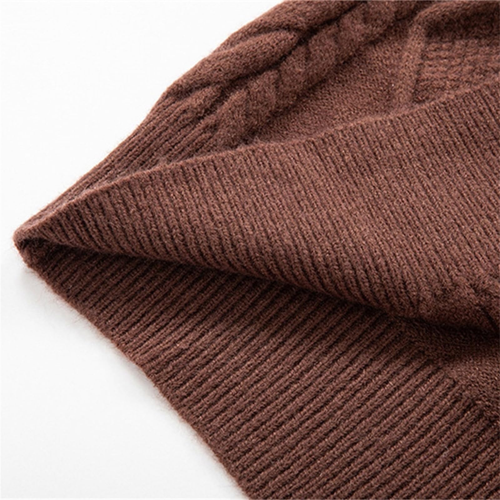Jersey Cardigan Hombre, Chaqueta Hombre Punto Fino Cuello Chal con Cable Suéte Manga Larga De Color Sólido Elegante Cálido Jersey con Botones Chaqueta De Entretiempo De Punto
