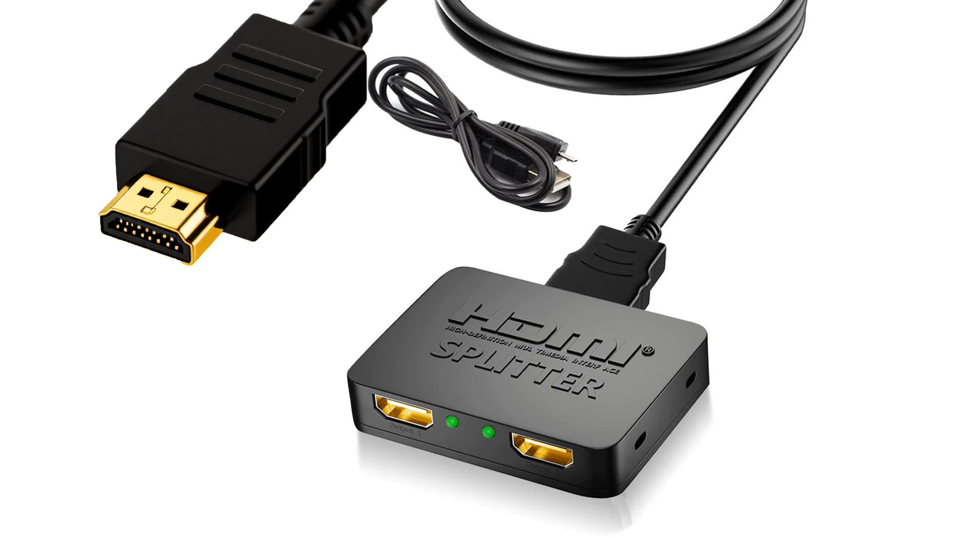 Amazon | beefeed HDMI 分配器 1入力2出力【業界の技術革新・金メッキ