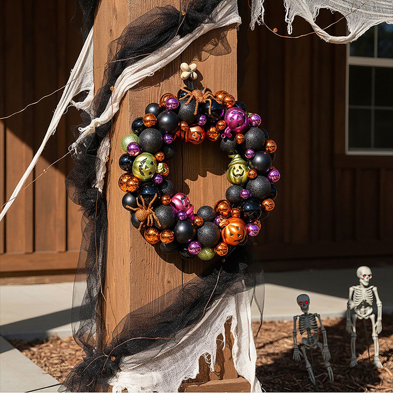 Ghirlanda Sospesa Spaventosa di Halloween Ornamenti Festivi