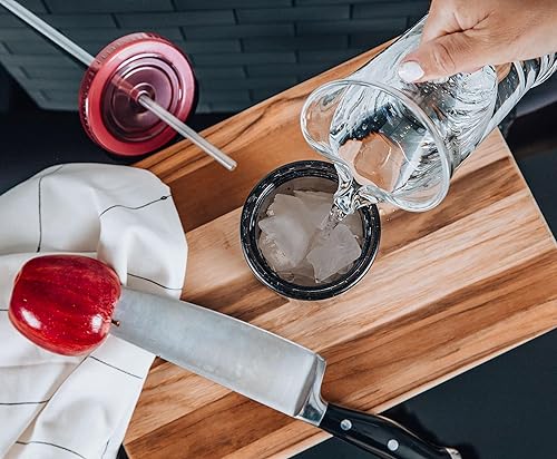 Miniatura 4 de Silver Buffalo Halloween 2 - Vaso de carnaval de Michael Myers con popote reutilizable, tapa a prueba de fugas, vaso de plástico sin BPA, vaso alto