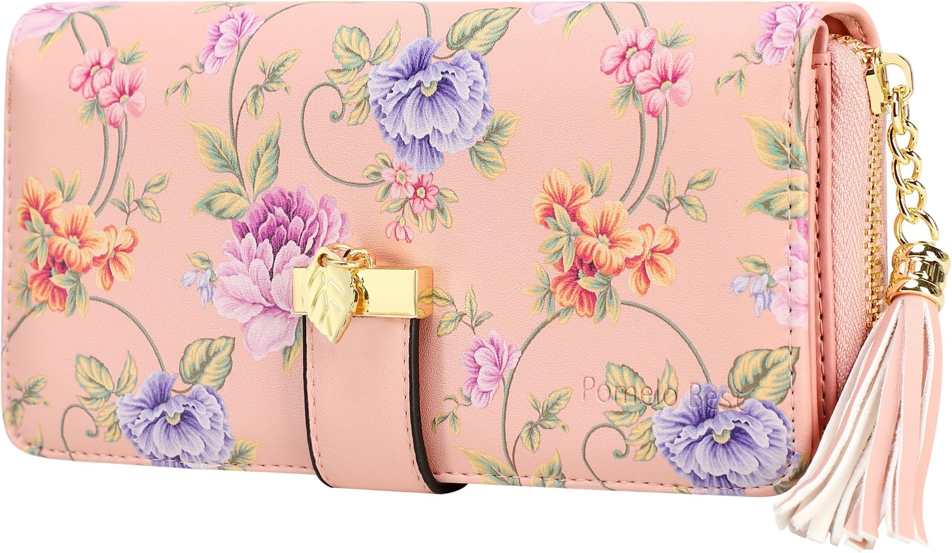 Women Wallets RFID Ladies Purses with Multiple Card Slots and Roomy Compartment