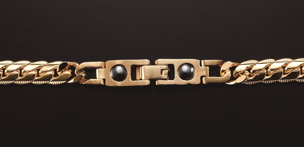 Amazon | ペレバレンチノ 天然ダイヤヘリンボーン磁気ネックレス