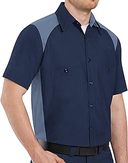 Men's Big and Tall Short-Sleeve Motorsports Shirt