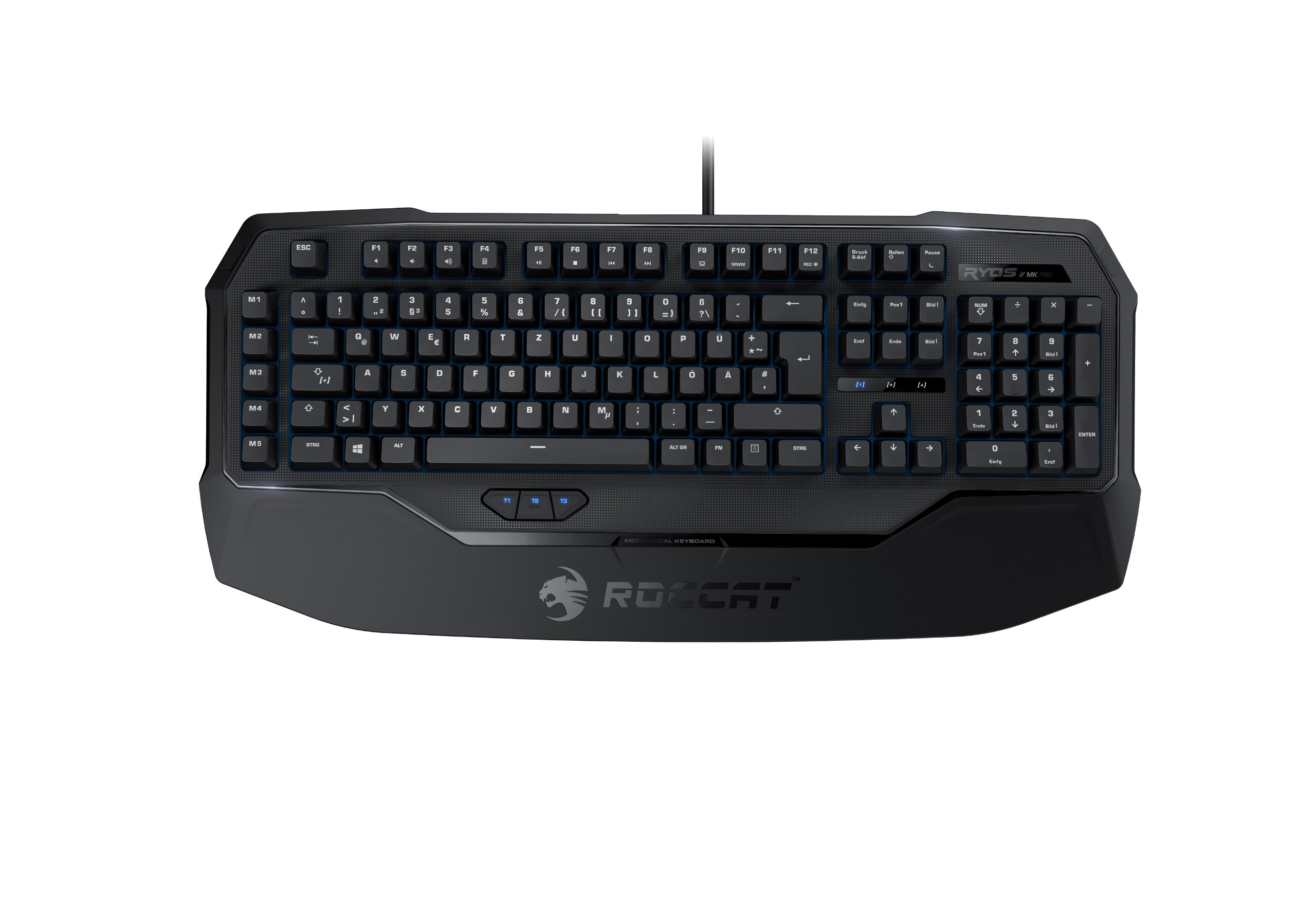 ROCCAT RYOS MK Advanced Mechanical Gaming Keyboard, Black CHERRY MX Key Switch