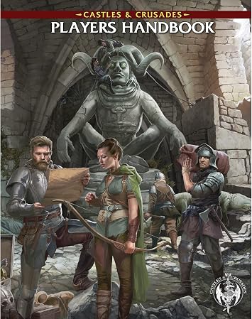 Troll Lord Games Castles & Crusades Players Handbook - Hardcover RPG Book, 240 Page Full Color, Roleplaying, Classes, Races & Combat