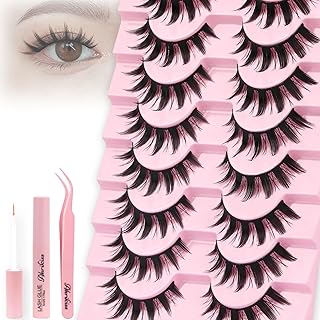 Ahrikiss - Pestañas postizas puntiagudas mang...