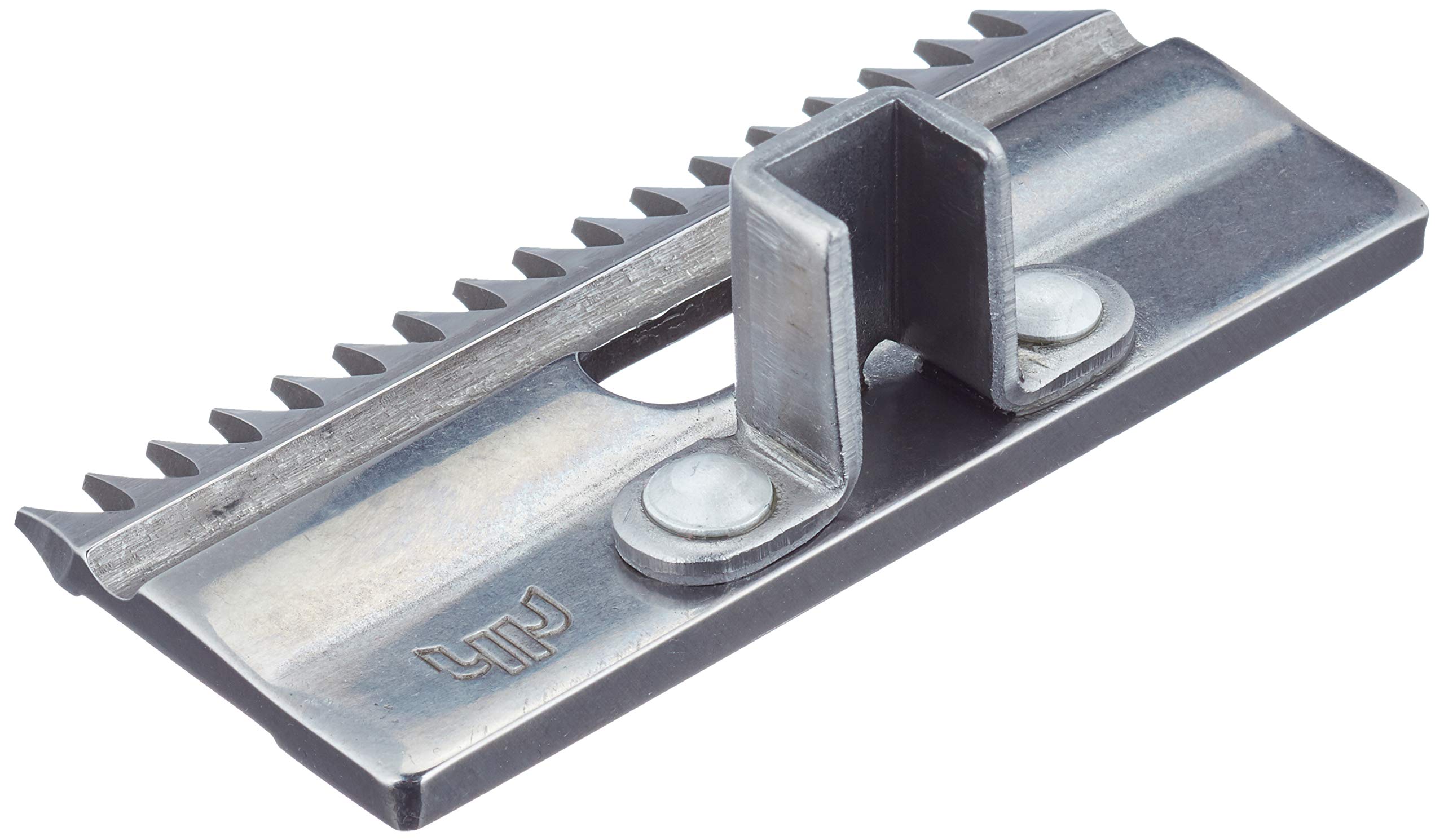 Hauptner 86833000 Standard/Nachschur-Oberkamm 17 Zähne (Pferd), Silber