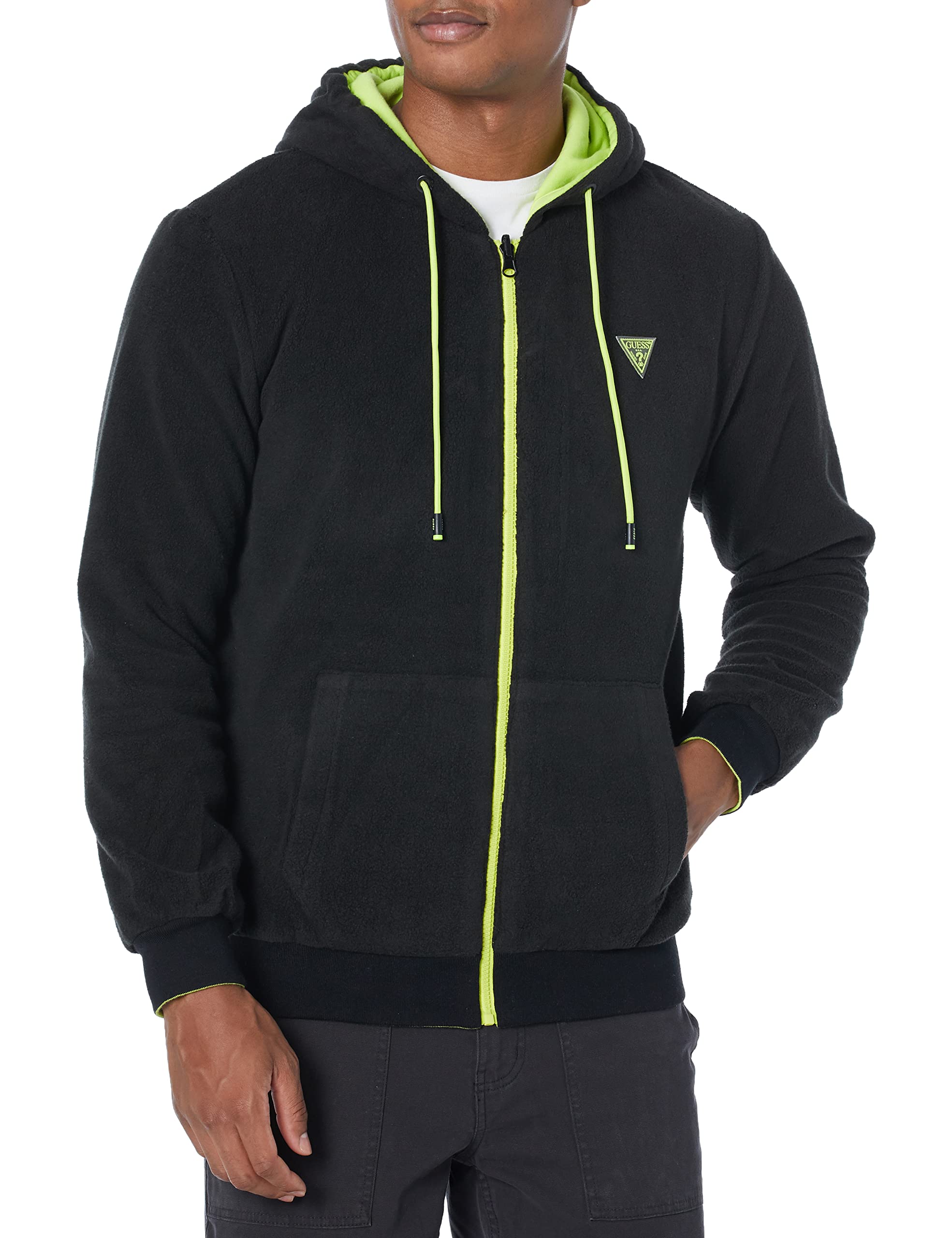 Sudadera Guess Hombre Sudadera Con Capucha Guess Liam Con Cierre