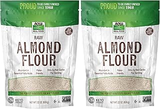 NOW Foods, Almond Flour with Essential Fatty Acids, 5 g Carbs per Servin...