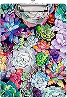 Vista 17 de Portapapeles de Moda, Portapapeles Decorativos de Madera Tamaño A4 Carta para Maestro, Enfermera, Doctor, Estudiante y Niños, Diseño Lindo