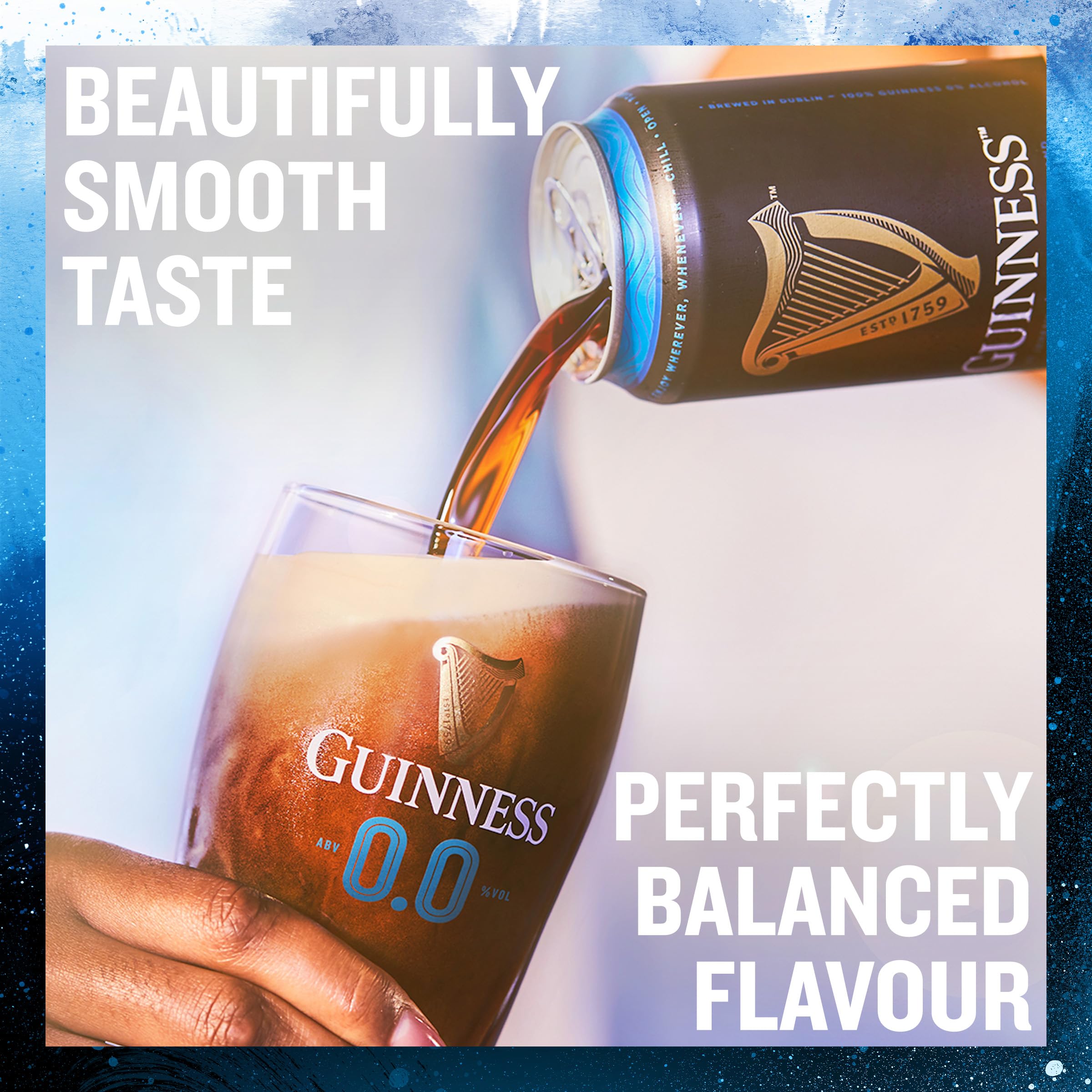 Guinness Draught 0.0 Alkoholfrei 24x0,44 L Dose