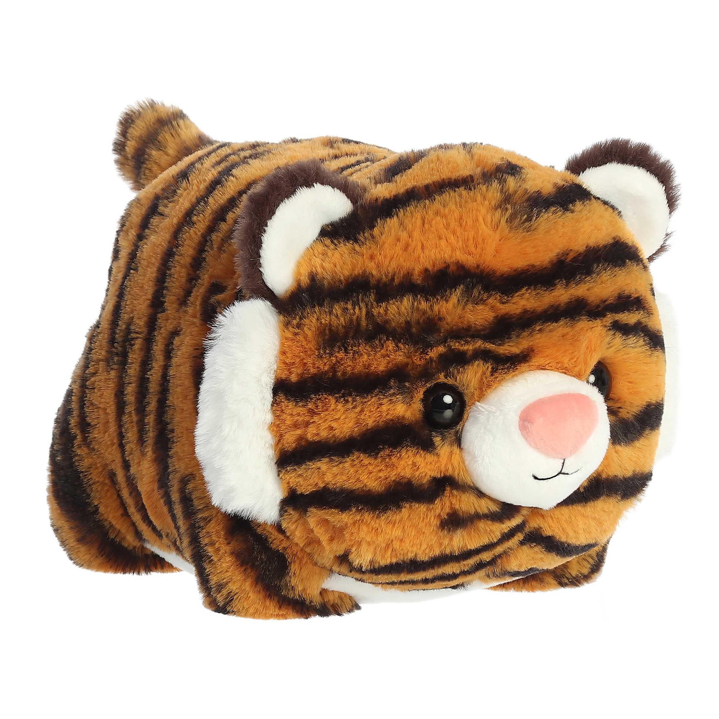 Aurora® Adorable Spudsters™ Tiffany Tiger™ - Animal de peluche, abrazos reconfortantes, compañeros juguetones, naranja, 10 pulgadas