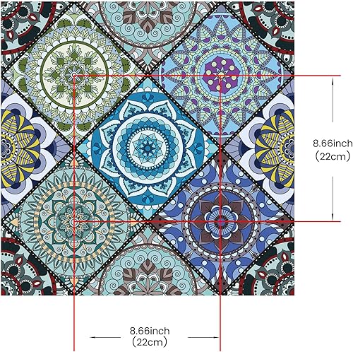 Miniatura 7 de DKTIE Película de privacidad para ventana con herramientas de instalación, vidrio esmerilado, adhesivos estáticos, no adhesivos, película Art Deco,