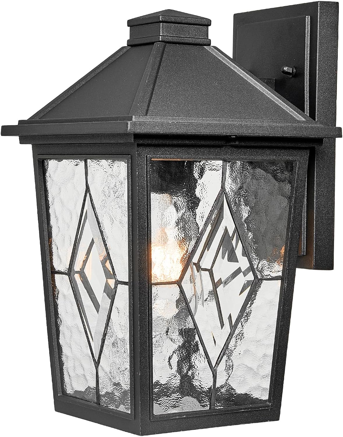 Outdoor Wall Lights Aluminum Outside Porch Lights for House with E26 Socket Waterproof Garage Lights