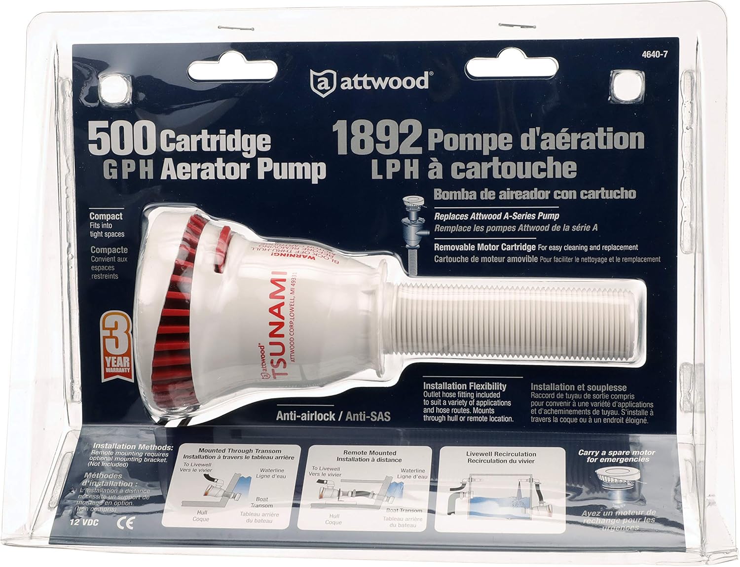 attwood Tsunami Aerator Pump