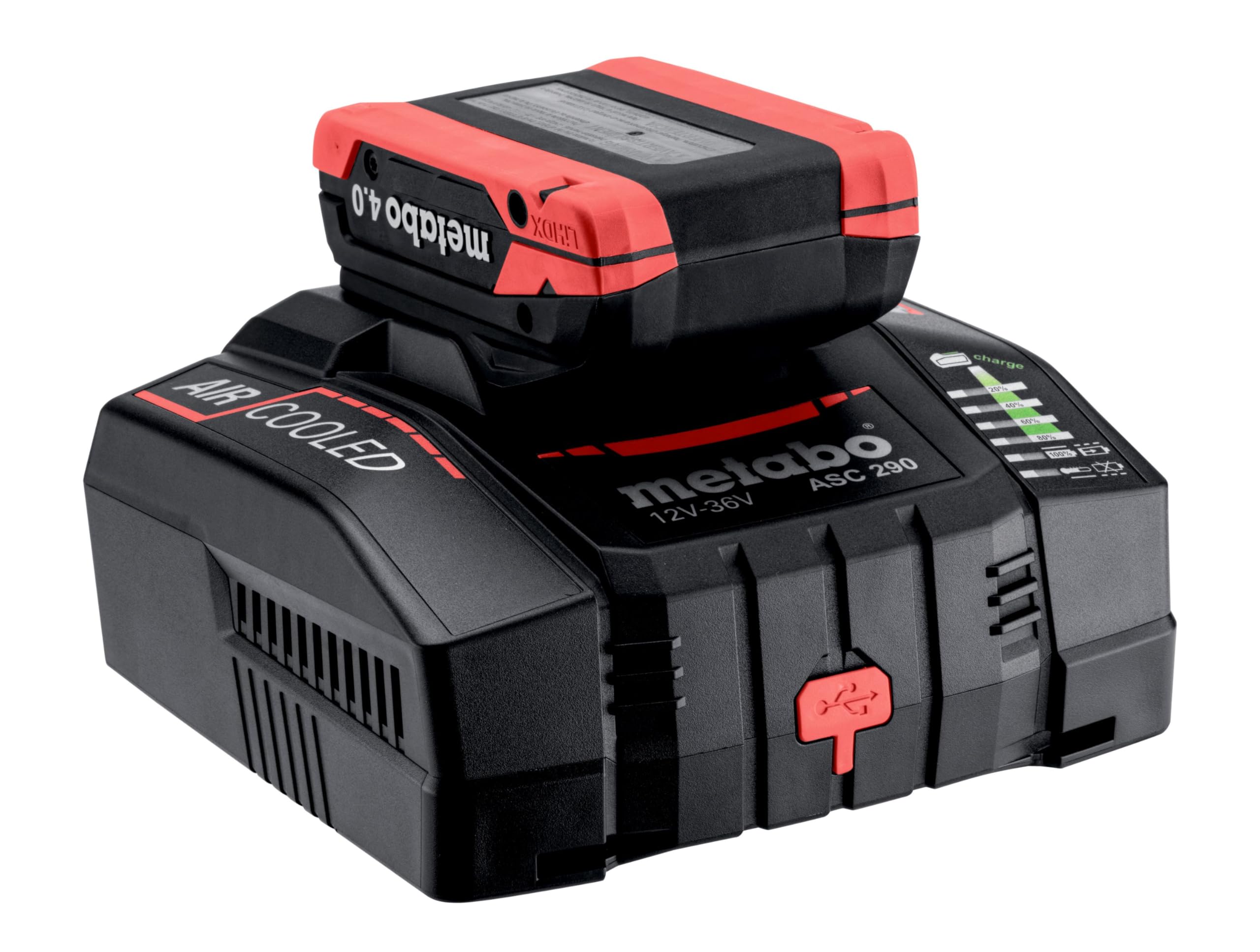 metabo ASC 290 627370000 ładowarka akumulatorów narzędziowych