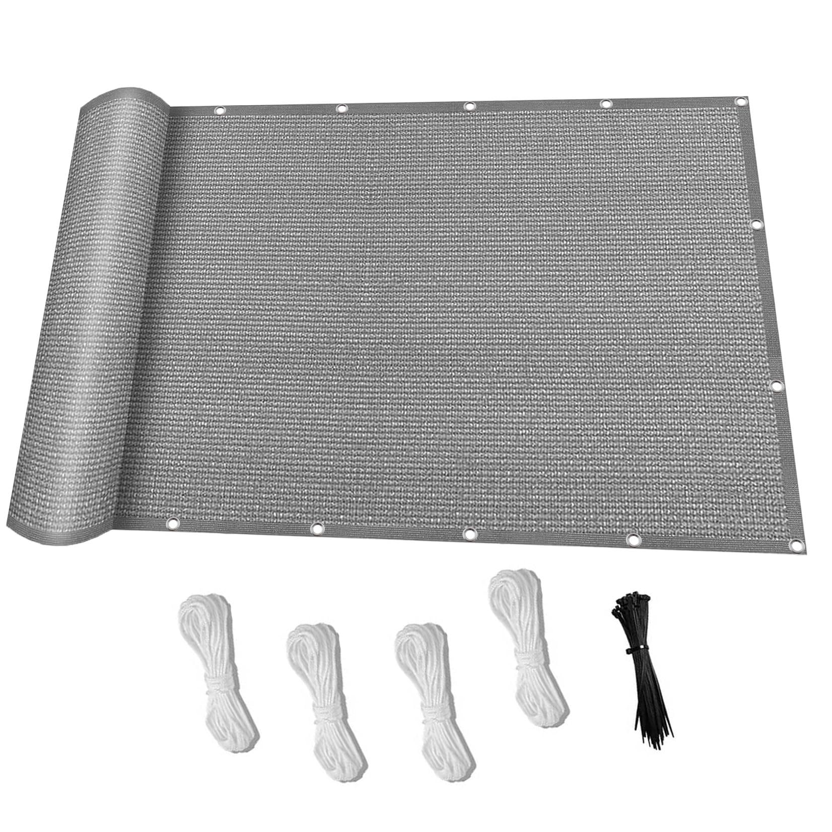 Voile d'ombrage rectangulaire anti-UV filet de protection jardin terrasse