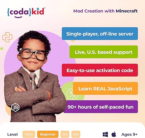 Miniatura 2 de Coding for Kids with Minecraft - Ages 9+ Learn Real Computer Programming and Code Amazing Minecraft Mods with Java - Award-Winning Online Courses