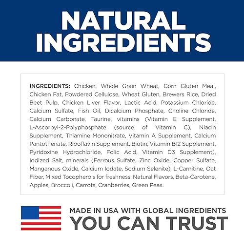 Miniatura 5 de Alimento seco para gatos Hill's Science, control de las bolas de pelo