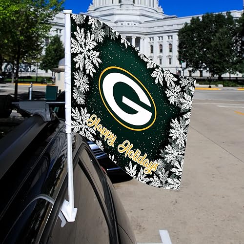 Miniatura 260 de Rico Industries NFL - Bandera de doble cara para automóvil, accesorio para auto B07NHSRDX2