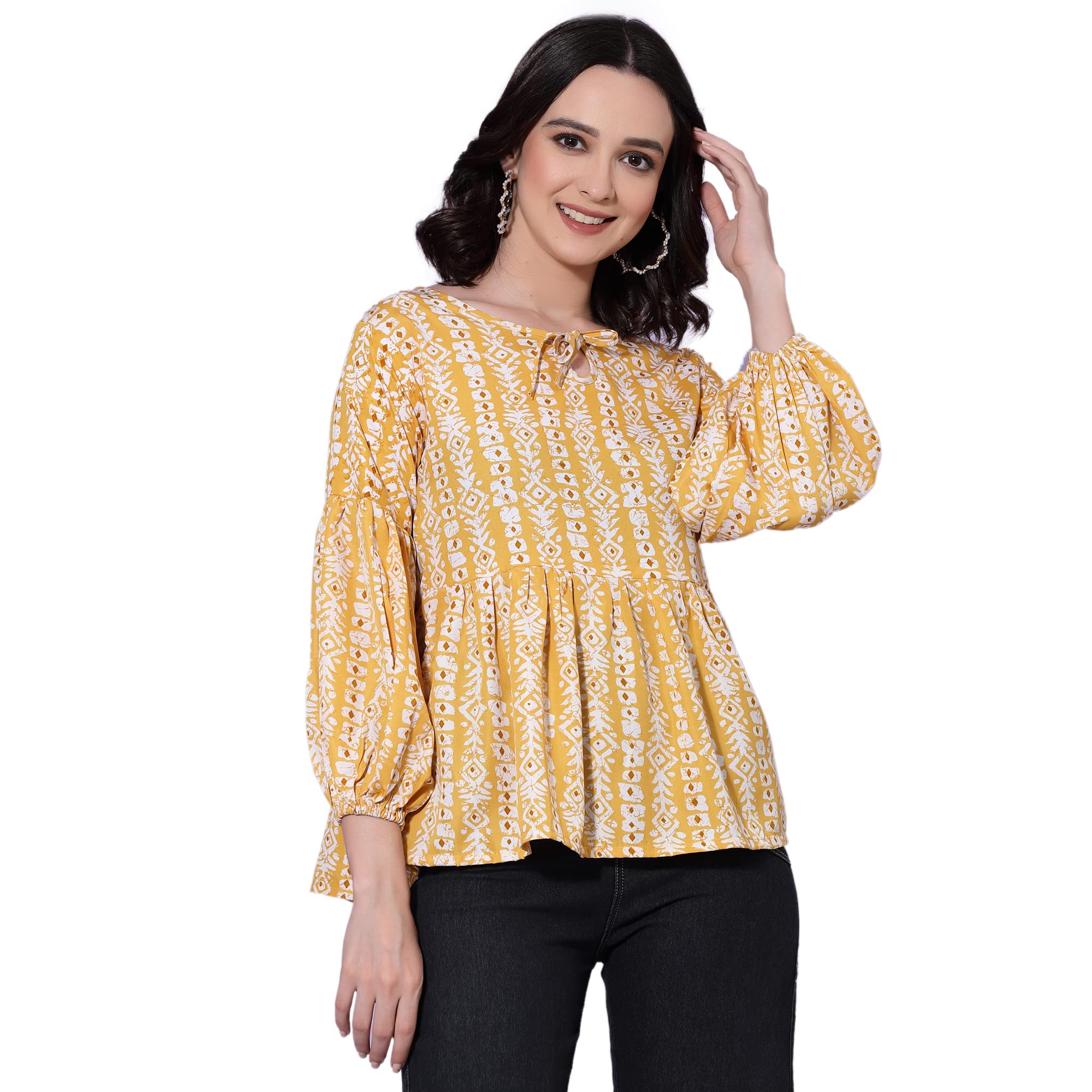 oomph! Women's Polyester Regular Fit Top-picture-34