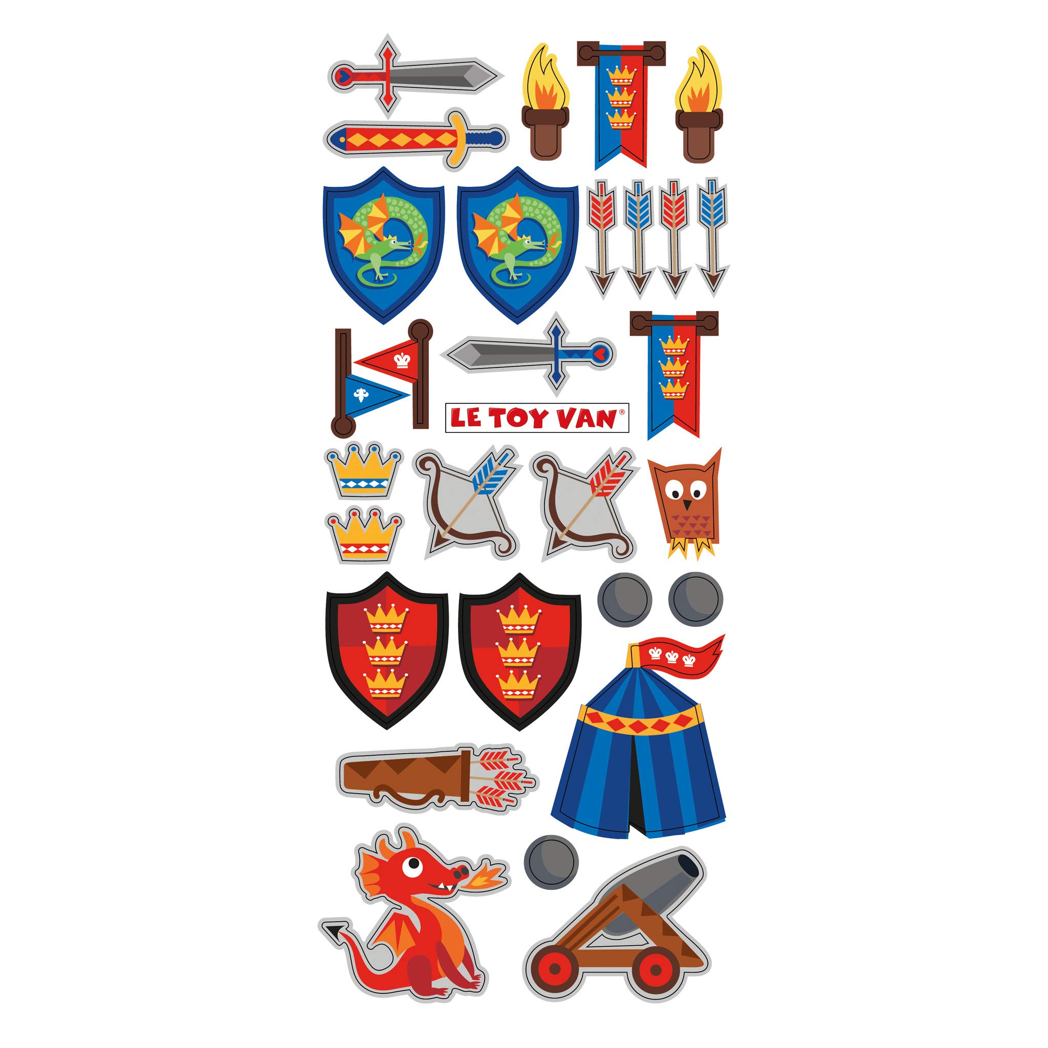 Kids Globe Jeu De Rôle Chevaliers Enfants Buy Le Toy Van - Castles Collection Wooden Toy Educational Excalibur Knights Castle Kids Wooden Castle Playset Model Castle For Boys Blue Excalibur Castle Tv