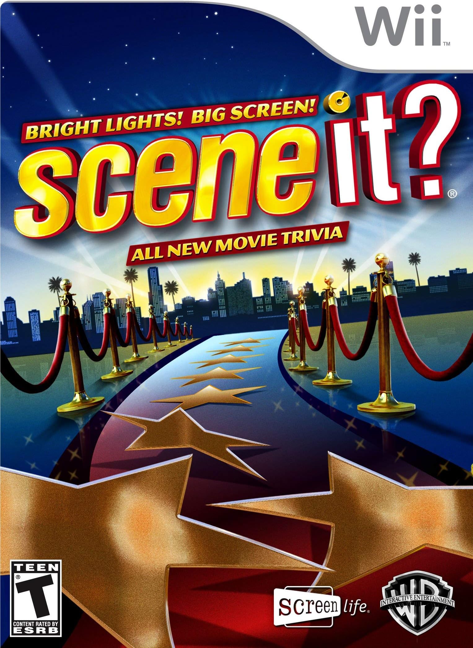 Scene It? Bright Lights! Big Screen! - Nintendo Wii (Renewed)