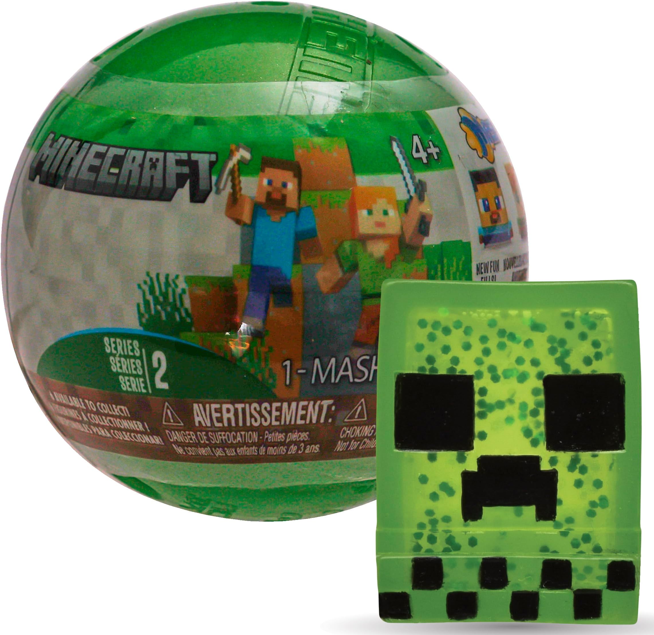 Mash'ems Minecraft Collectible Squishy Figures, Minecraft Toys, Minecraft, Boys Collectible