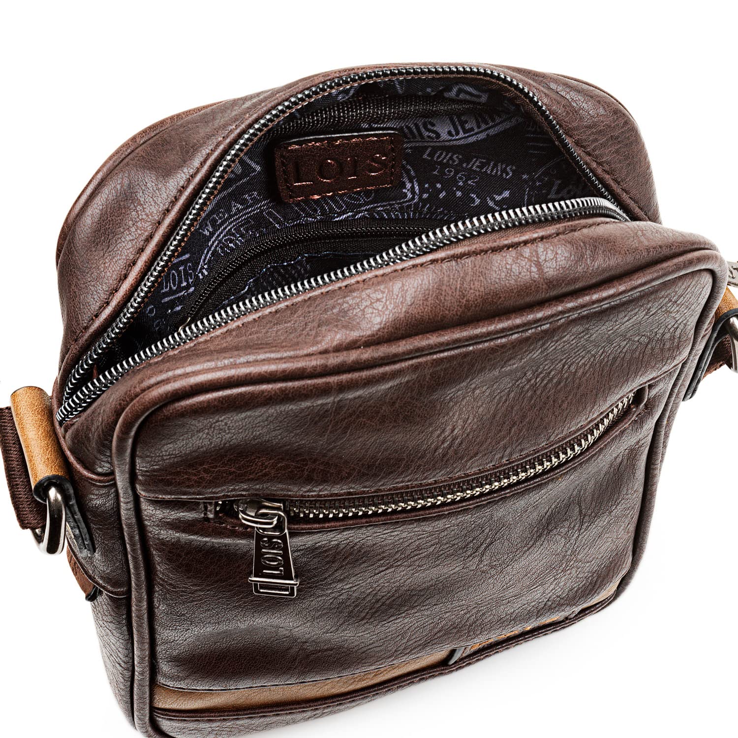 Lois - Bandoleras Hombre - Bolso Hombre Bandolera Ajustable - Bandolera Hom