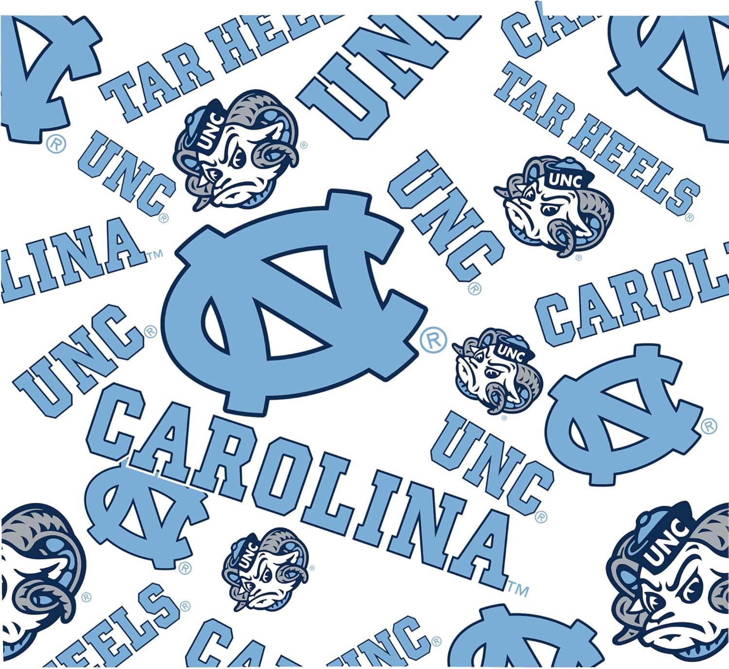 Tervis Venture Lite North Carolina Tar Heels - All Over Made in USA Double Walled Insulated Tumbler Travel Cup Keeps Drinks Cold & Hot, 24oz Water Bottle, Classic - Image 2