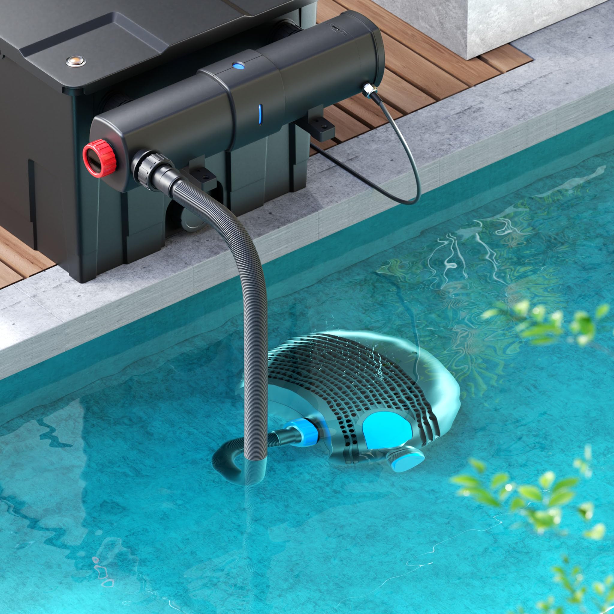 Bomba De Estanque SunSun 12000 L/h - 100W - CTF-1200B - Para Cascadas, Filtros Y Corriente