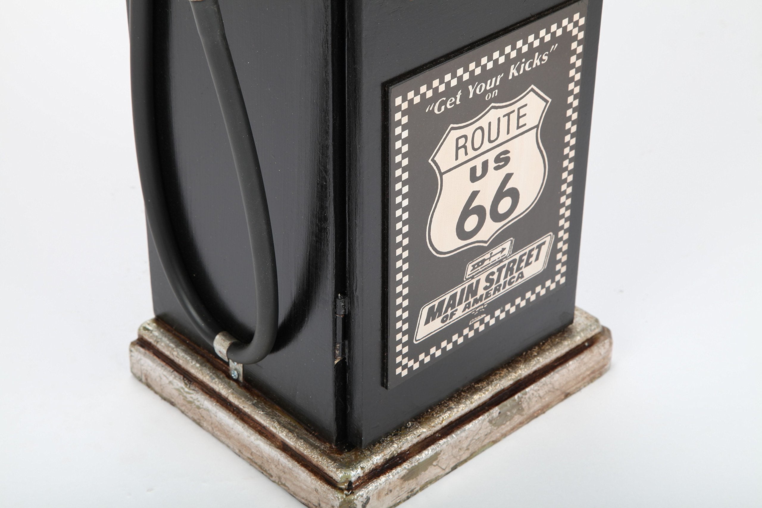 UVP 109 - Armadietto porta CD in stile retrò con pompa di benzina