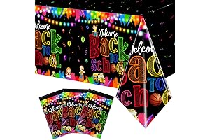 HAKOTI Back to School Table Cloth